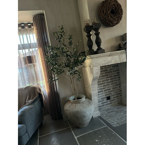 Kunst olijfboom van zijde 180cm 