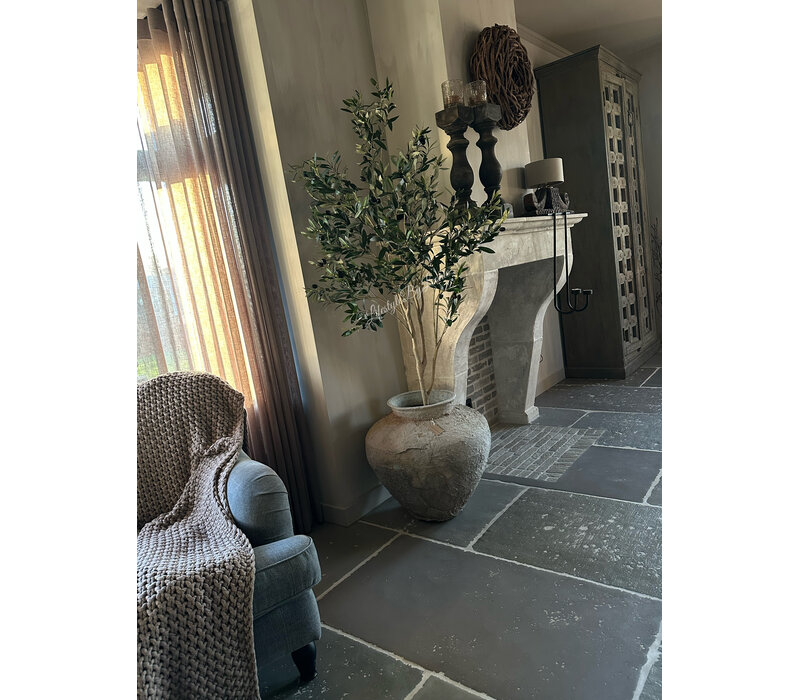 Kunst olijfboom van zijde 180 cm