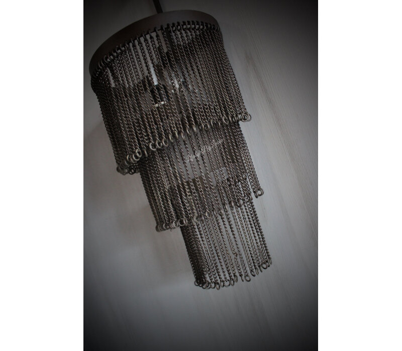 Metalen wandlamp Cheri chain 50 cm