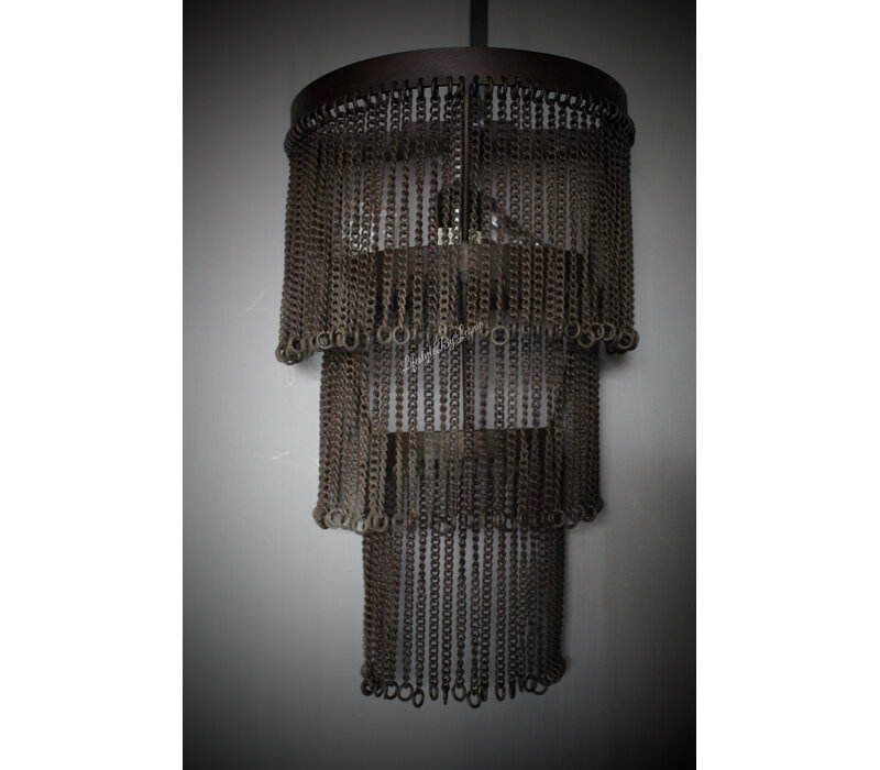 Metalen wandlamp Cheri chain 50 cm