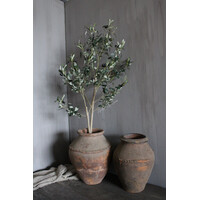 Kunst olijfboom van zijde 120 cm