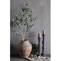 Kunst olijfboom van zijde 120 cm