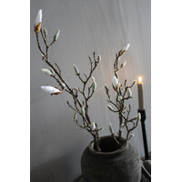 Namaak magnolia tak in knop 70cm
