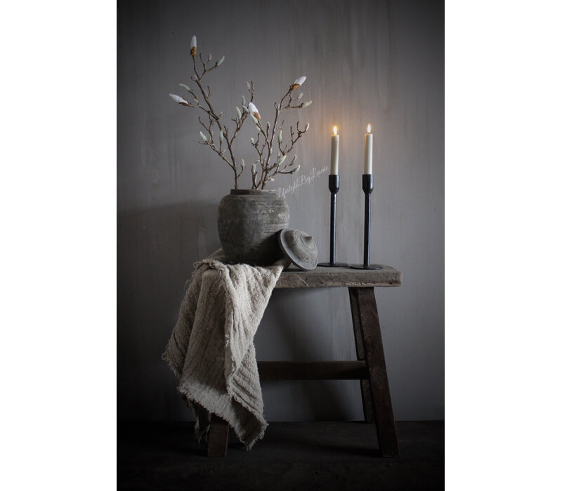 Namaak magnolia tak in knop 70cm