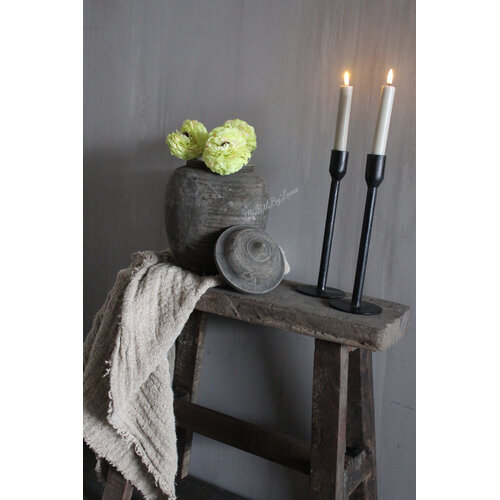 Namaak zijden ranonkel Green 34cm 