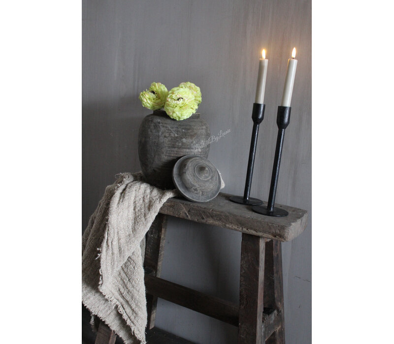 Namaak zijden ranonkel Green 34cm