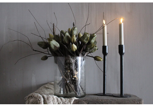 Namaak boeket Tulpen green 30 cm