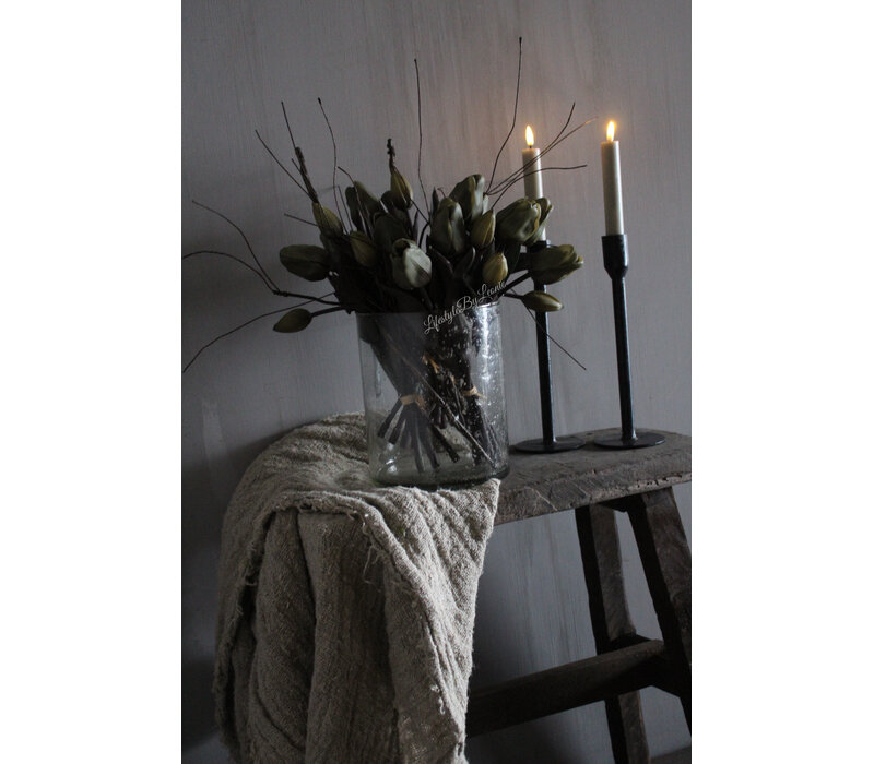 Namaak boeket Tulpen green 30 cm