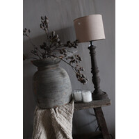 Baluster lampvoet Umber wood 45 cm