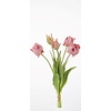 Bos real touch Parrot tulpen Pink 41cm