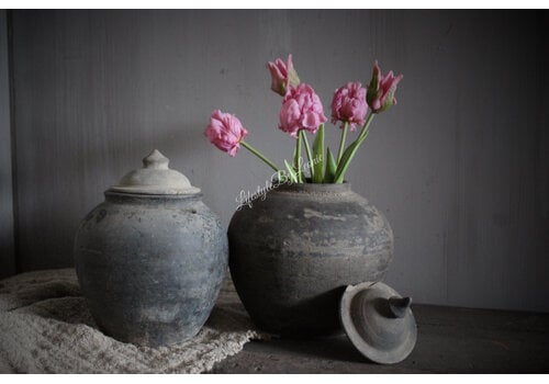 Bos real touch Parrot tulpen Pink 41cm