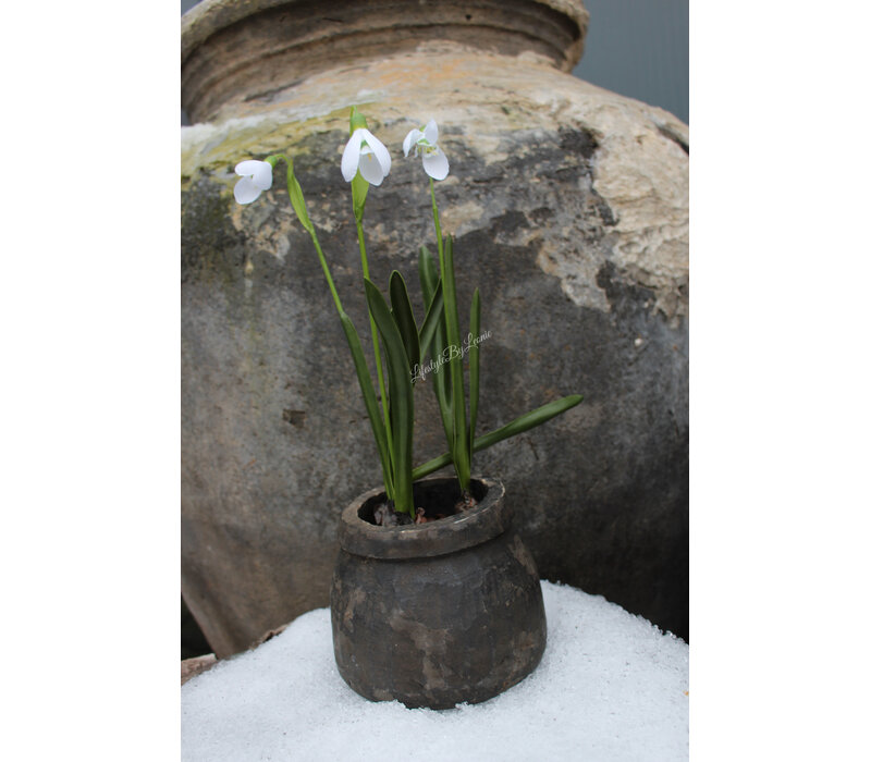 Namaak Sneeuwklokje white 30 cm