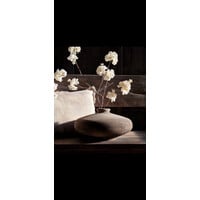 Luksa houten vaas anton Antique grey 35x18cm