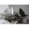 LUKSA Luksa houten windlicht-voet Jade antique grey L
