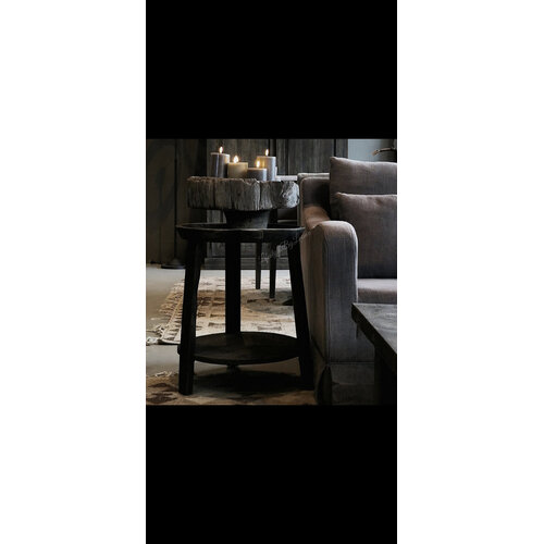 Luksa bijzettafel Joost + schaal 60x50cm 