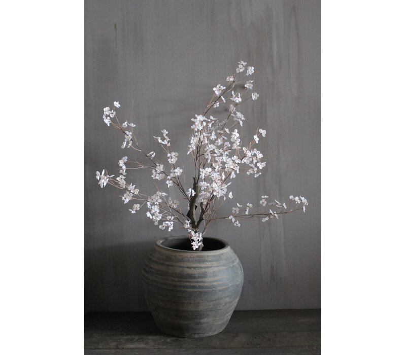Kunstplant Pyrus wit in pot 110 cm