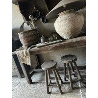 Aura Peeperkorn rond krukje Old farm 50 cm