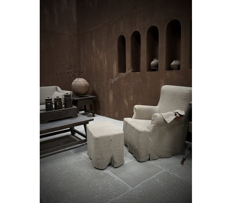 Hoffz vensterbank console met lade 61x26cm