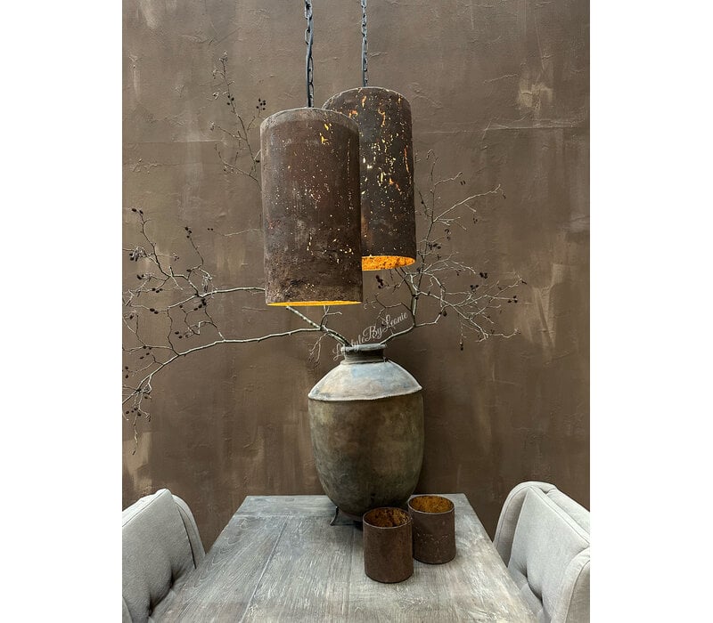 Hoffz Interior Bari cilinder hanglamp Kurk S