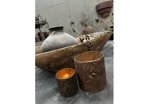 Hoffz Interior Hoffz Interior bari cilinder windlicht kurk M