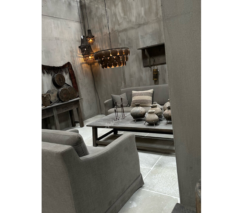 Hoffz Interior roestige dinerkaars kandelaar Grace