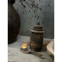 Hoffz Interior authenthieke nepalese kruik met deksel 30cm