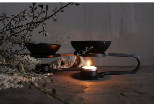 Smeedijzeren geur blokje brander Tomy