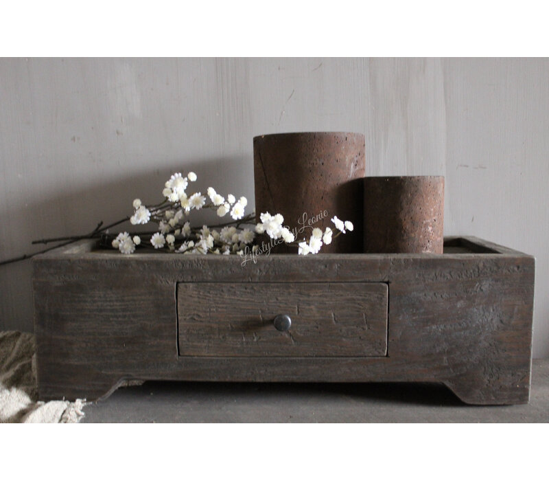 Hoffz Interior vensterbank console met lade 61 x 26 cm