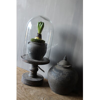 Zijden Hyacinth met bol green 23 cm