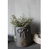 Brynxz Brynxz planter with a bow Brown 18cm