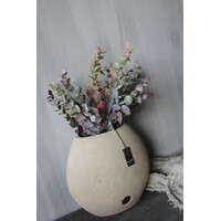 Brynxz pot ovaal Taupe 28x17x25cm