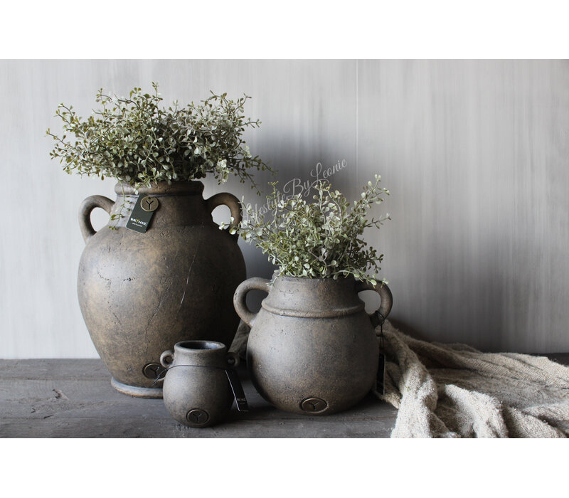 Brynxz Jug pot 2 oren Brown 24x30cmH