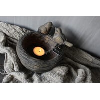 Brynxz birds on a nest Brown 16cm