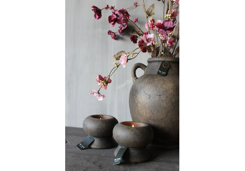 Brynxz Brynxz tealight cup luxury Brown 12cm