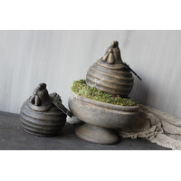 Brynxz chicken with lines Brown 12cm