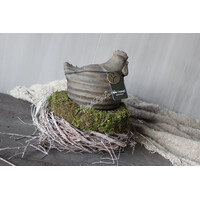 Brynxz chicken with lines Brown 15 cm