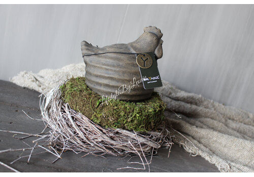 Brynxz Brynxz chicken with lines Brown 15 cm