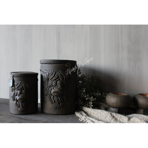 Brynxz pot and top Hooglander brown 19 cm 