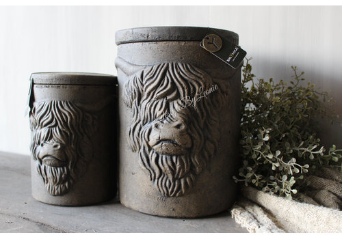 Brynxz Brynxz pot and top Hooglander Brown 25cm