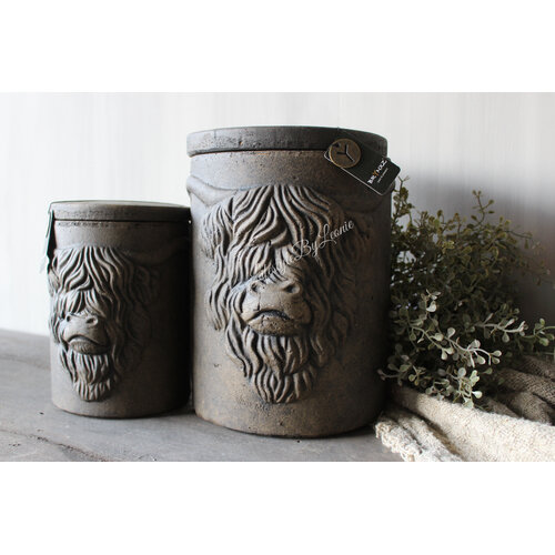 Brynxz pot and top Hooglander Brown 25cm 