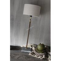 Tafellamp met hardstenen voet verstelbaar 60 cm