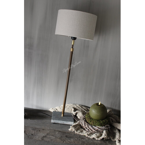 Tafellamp met hardstenen voet verstelbaar 60cm 