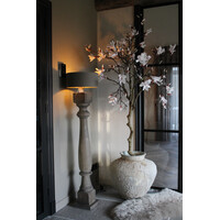 Baluster vloerlamp Old brown 125cm