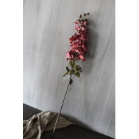 Brynxz zijden tak Delphinium burgundy 75 cm