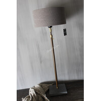 Tafellamp met hardstenen voet verstelbaar 60 cm