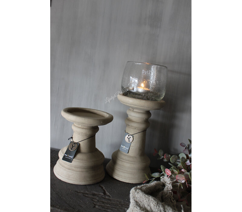 Brynxz candleholder basic Taupe 18cm
