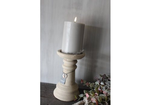 Brynxz Brynxz candleholder basic Taupe 23 cm