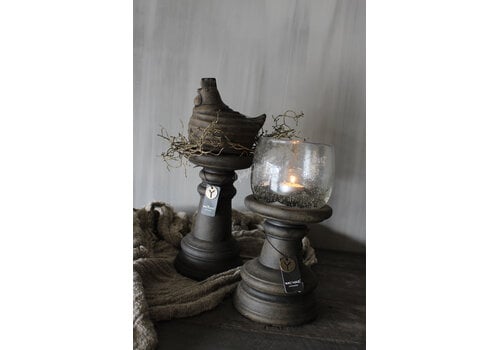 Brynxz Brynxz candleholder basic Brown 18 cm