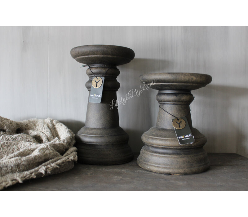 Brynxz candleholder basic Brown 23 cm