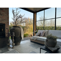 Outdoor LED kaars Mocca 10 x 15 cm